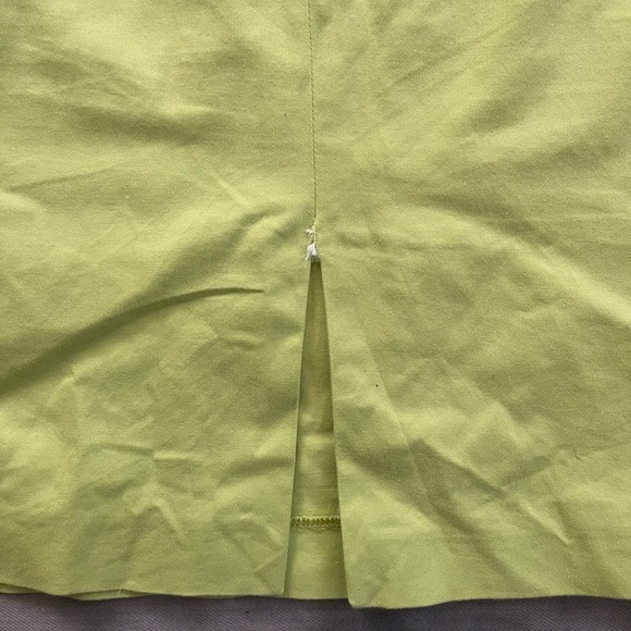 Dolce and Gabbana Lime Green Mini Dress - Picture 6 of 6